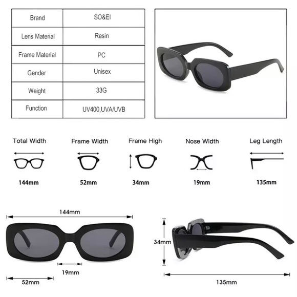 🕶PINK ON PINK SEXY SOPHISTICATED LUXURY RECTANGLE RETRO STATEMENT SUNNIES - Picture 4 of 4